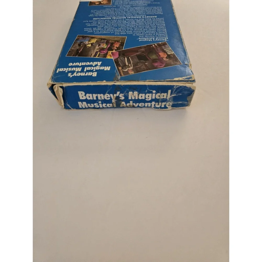 Vintage 1992 Barney's Magical Musical Adventure VHS Tape Sing Along  Lyons Kids